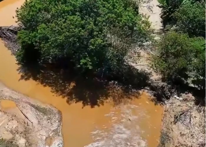 Barreira de captação do Rio Mombaça é danificada por chuvas e afeta abastecimento em Itu