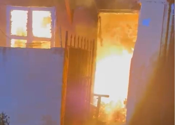 Incêndio em São Roque deixa duas pessoas gravemente feridas