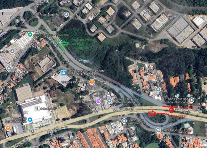 Manutenção emergencial interdita trecho da Rua Sadrac de Arruda na Zona Leste de Sorocaba