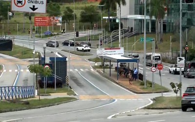 Motocicletas passam a ser multadas por circular na faixa do BRT em Sorocaba