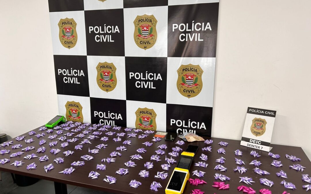 Polícia Civil de Sorocaba prende três suspeitos por tráfico na Vila Haro