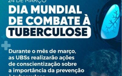 UBSs promovem ações de conscientização sobre tuberculose em Sorocaba