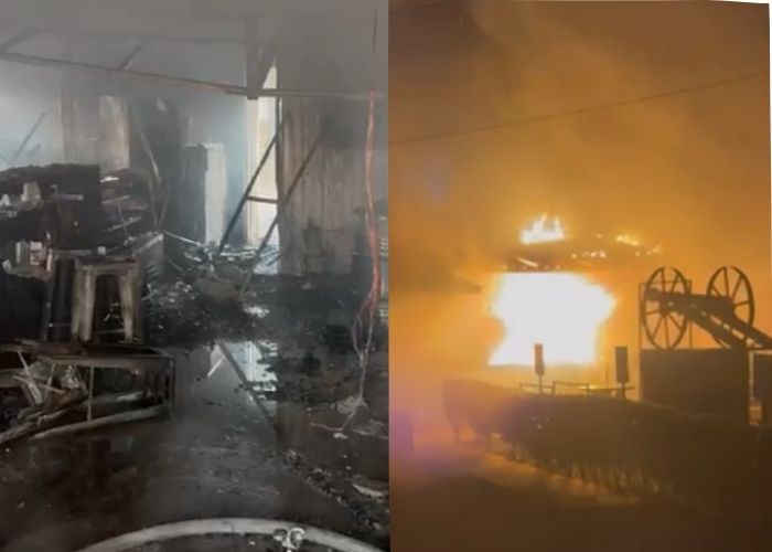 Incêndio destrói estrutura no Centro Nacional de Paraquedismo em Boituva