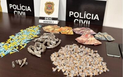 Homens são presos por tráfico de drogas em adega de Sorocaba