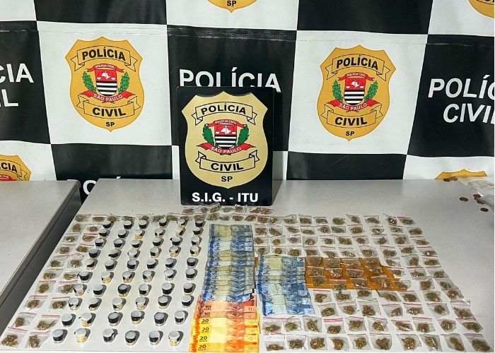 Homem é preso por tráfico de drogas em Itu
