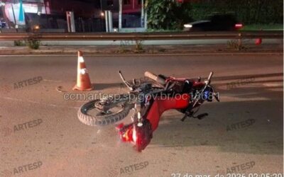 Acidente com moto deixa vítima fatal em Ibiúna
