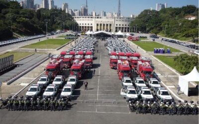Frota ampliada, arsenal e tecnologia para as Polícias