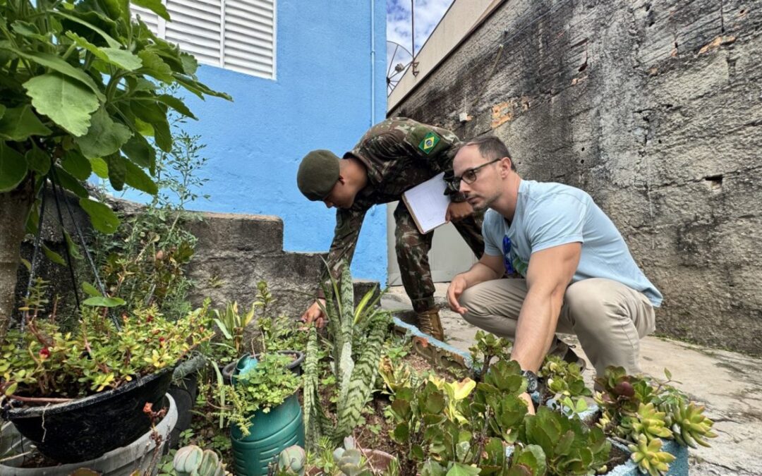 Ação “Xô Dengue” vistoria 800 imóveis em bairros de Jundiaí