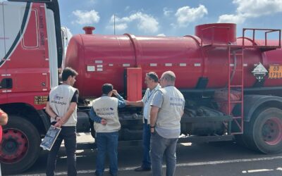 Fiscalização na Castello Branco identifica irregularidades em veículos e tacógrafos em Porto Feliz