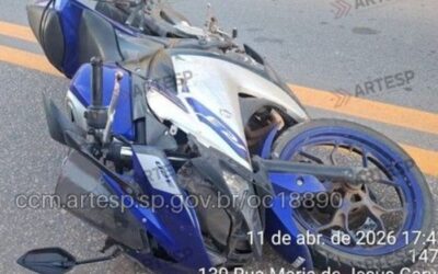 Motociclista morre após acidente em rodovia de Pilar do Sul