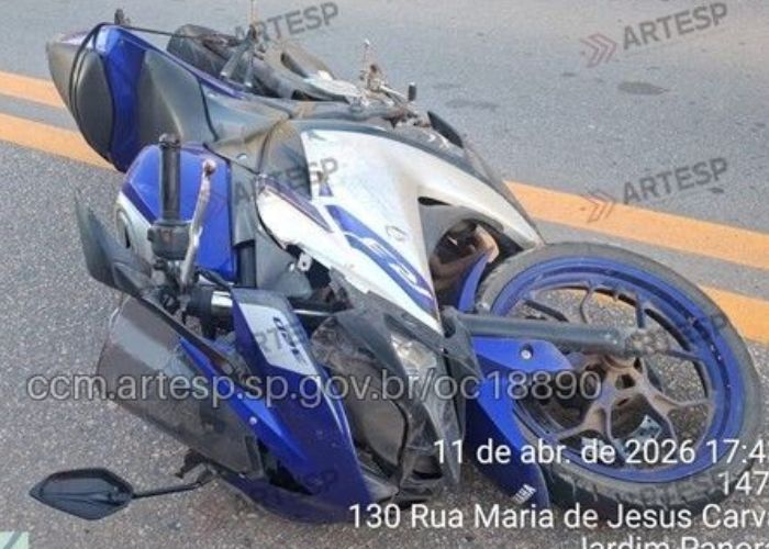 Motociclista morre ap&oacute;s acidente em rodovia de Pilar do Sul