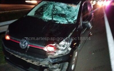 Pedestre morre após atropelamento na Rodovia Anhanguera, em Jundiaí