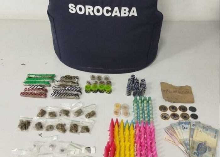 Guarda Civil Municipal detém homem por tráfico em Sorocaba