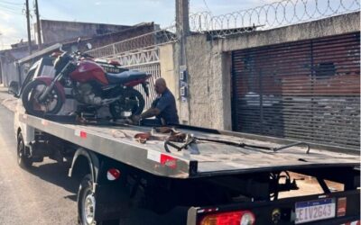 Motocicleta com débito de R$ 80 mil é apreendida pela GCM