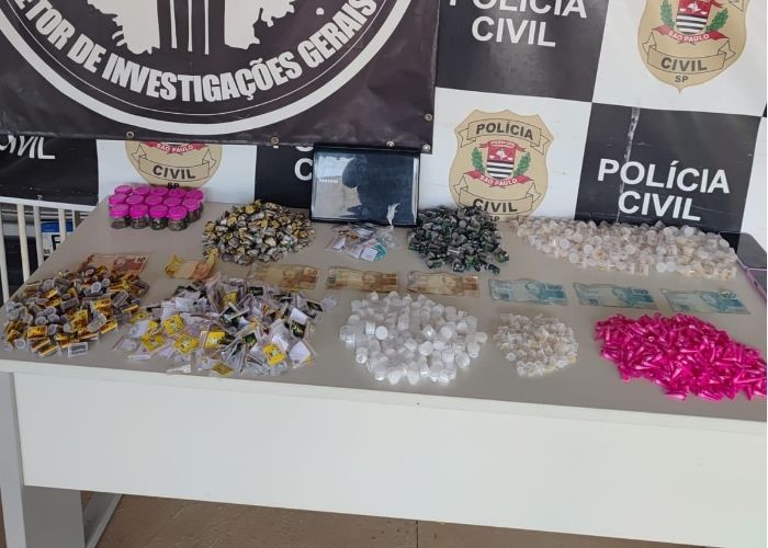 Imagem da apreens&atilde;o de drogas