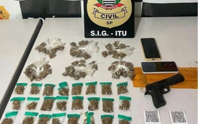 Casal é preso por tráfico de drogas em Itu