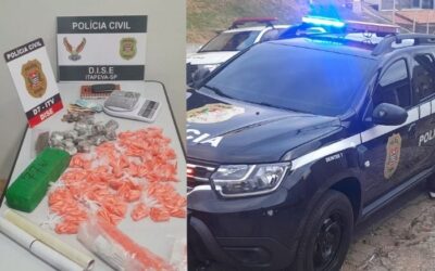 Homem é preso por tráfico durante operação da DISE no Jardim Imperador, em Itapeva