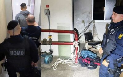 GCM detém homem que usava cordas e equipamentos de escalada para pichação em Sorocaba