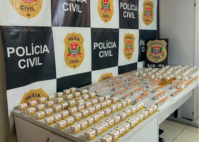 Homem é preso com mais de 350 unidades de medicamento irregular em Itu