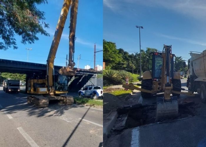 Manutenção emergencial interdita trecho da Avenida Dom Aguirre em Sorocaba nesta terça-feira (21)