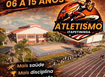 Estão abertas as inscrições para aulas gratuitas de atletismo em Itapetininga