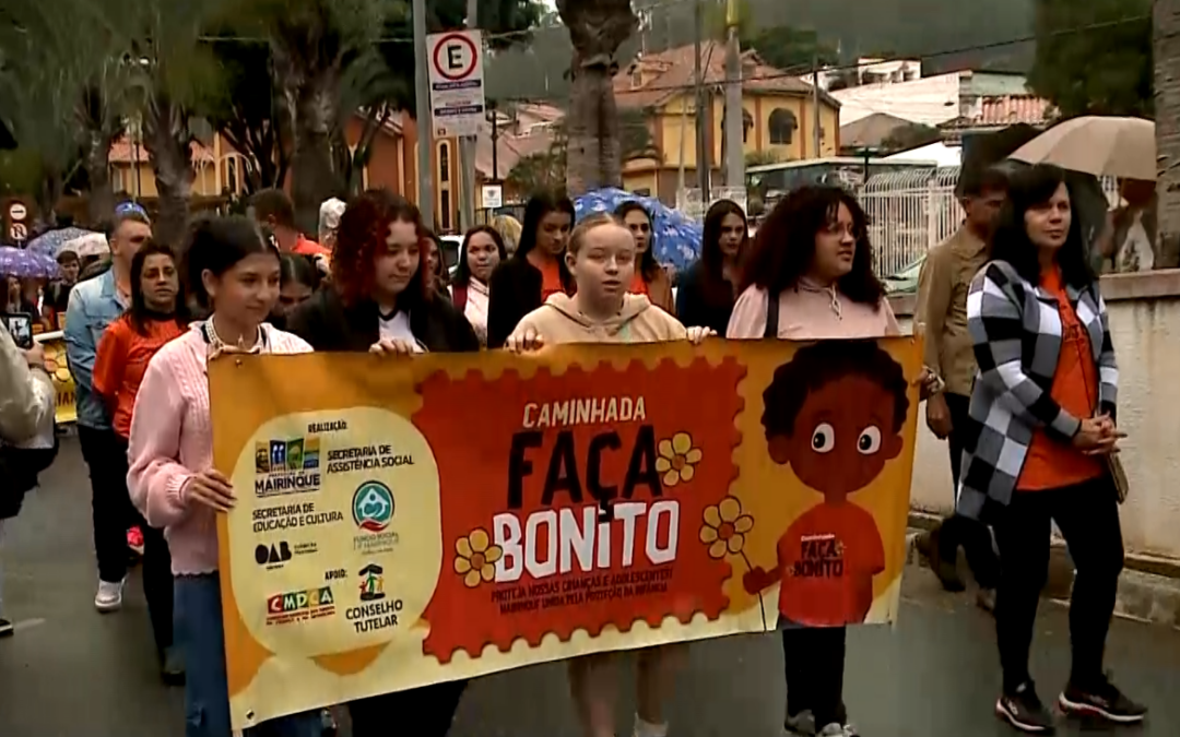 Caminhada em Mairinque reforça combate à violência sexual contra crianças e adolescentes