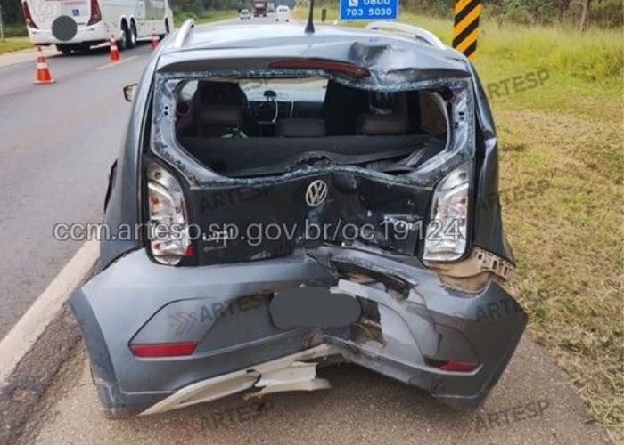 Motociclista morre ap&oacute;s colis&atilde;o na rodovia Francisco Alves Negr&atilde;o em Cap&atilde;o Bonito
