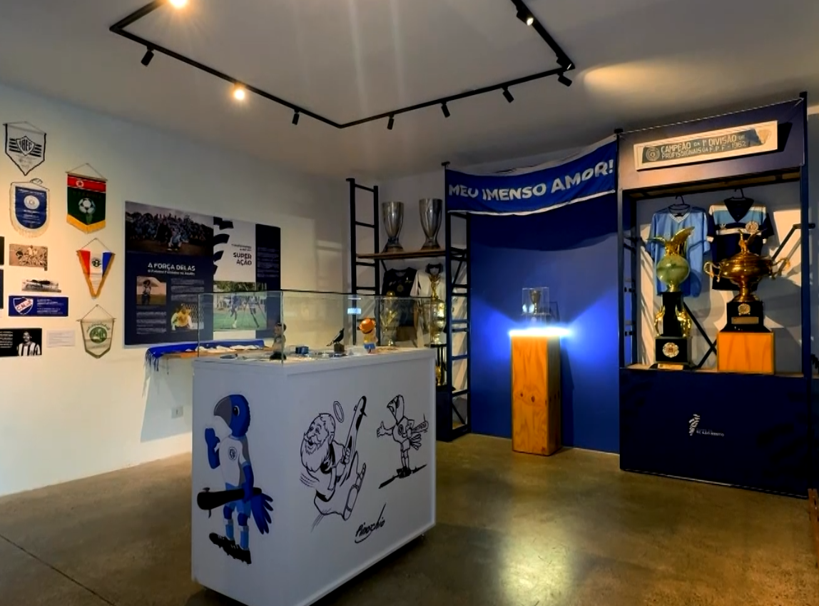 Espa&ccedil;o interno do Museu do S&atilde;o Bento.