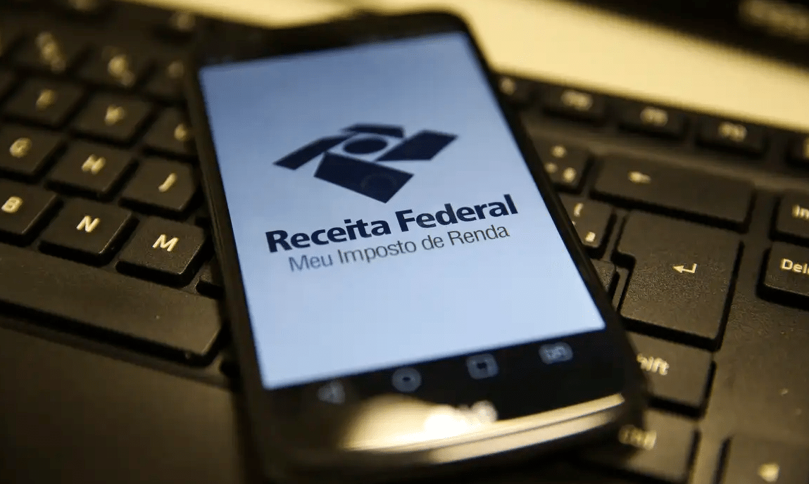 Imagem da tela do app Receita Federal.