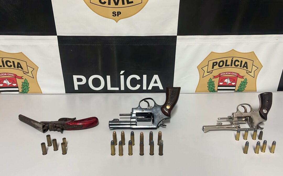 Polícia Civil prende homem por posse irregular de armas em São Roque