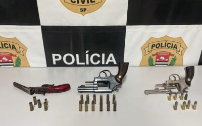 Polícia Civil prende homem por posse irregular de armas em São Roque