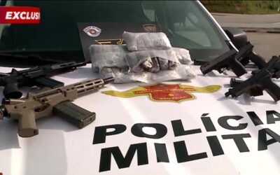 Duas mulheres são presas com fuzis, pistolas e haxixe na Rodovia Castello Branco, em Itu