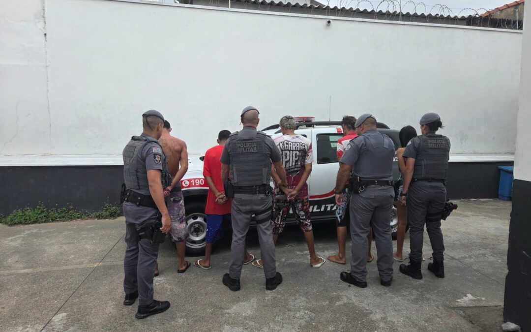 Polícia Civil prende quatro adultos e apreende adolescente por tráfico em Sorocaba