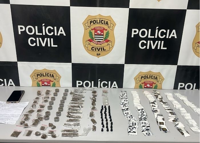 Homem é preso por tráfico de drogas em São Roque