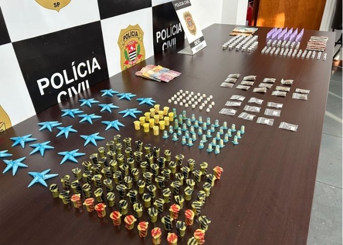 Duas pessoas são presas e um adolescente apreendido em operação contra o tráfico em Sorocaba