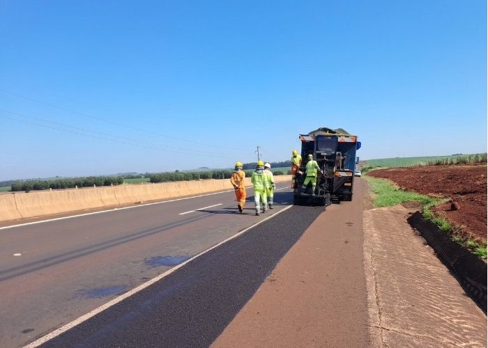 Obras de manutenção alteram trânsito na Raposo Tavares entre Angatuba e Piraju