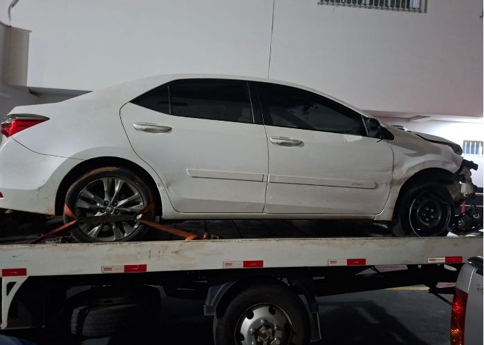 Imagem do carro roubado