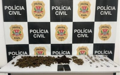 Homem é preso por tráfico de drogas durante operação em São Roque
