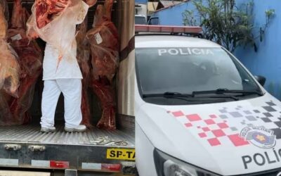 Caminhão com quase duas toneladas de carne roubada em Tietê é recuperado em São Roque