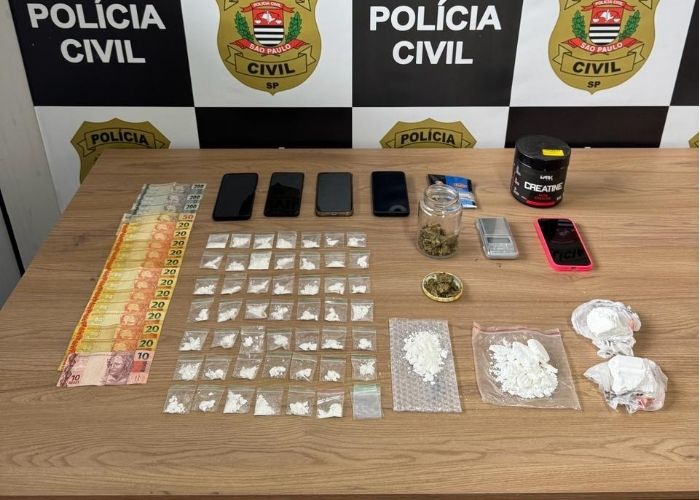 Dois homens são presos por tráfico de drogas por delivery em Itapetininga