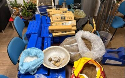 Operação apreende mais de 130 kg de drogas
