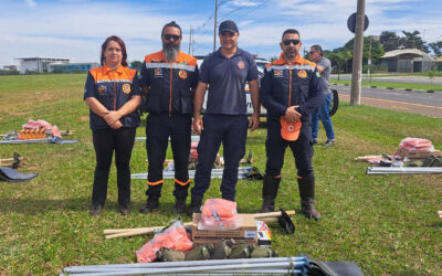 Defesa Civil de Jundiaí participa de treinamento para prevenção de incêndios no período de estiagem