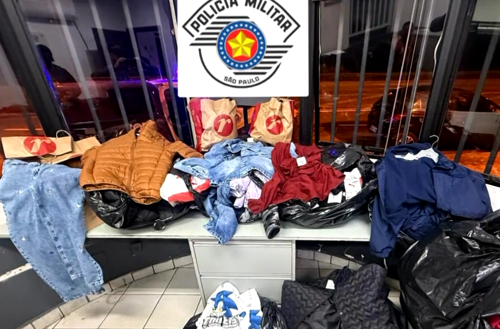 Cinco pessoas são presas após furtarem cerca de R$ 30 mil em mercadorias de shopping de Sorocaba