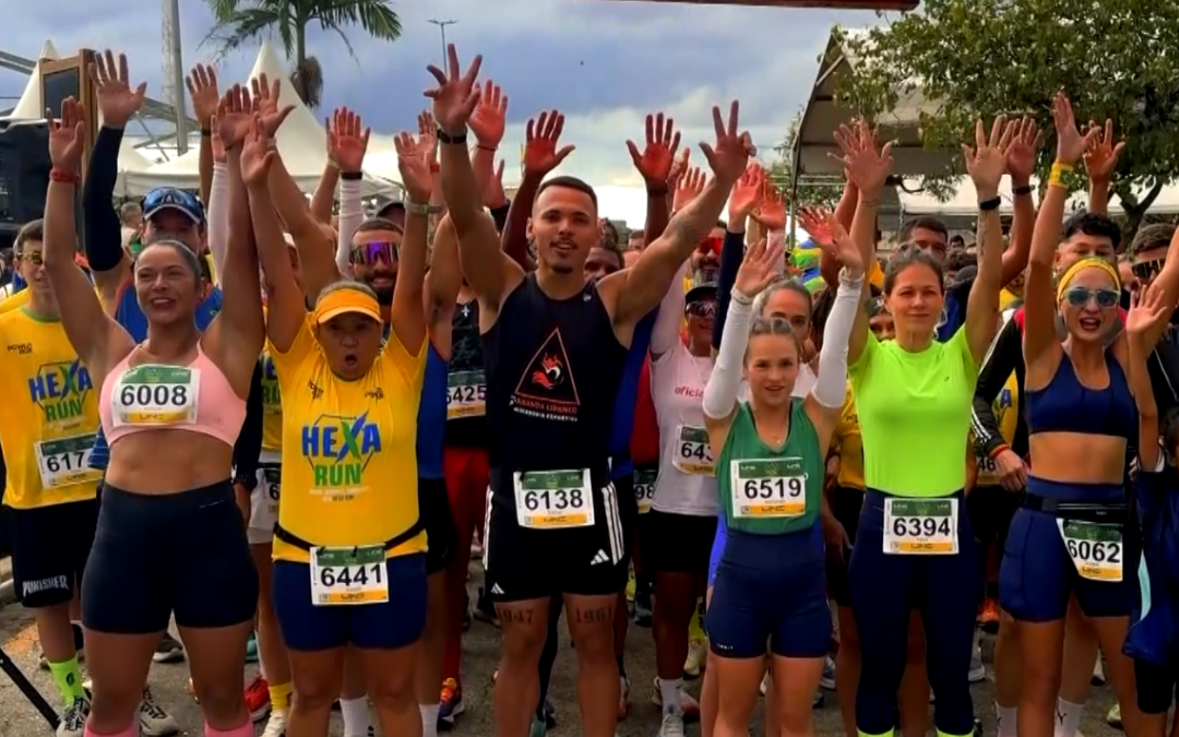 Corrida temática reúne mais de 500 participantes em Sorocaba na expectativa pelo hexa do Brasil