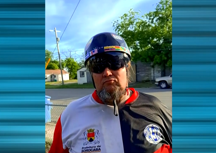 Morador de Votorantim viaja de moto até os Estados Unidos para acompanhar o Mundial de Seleções