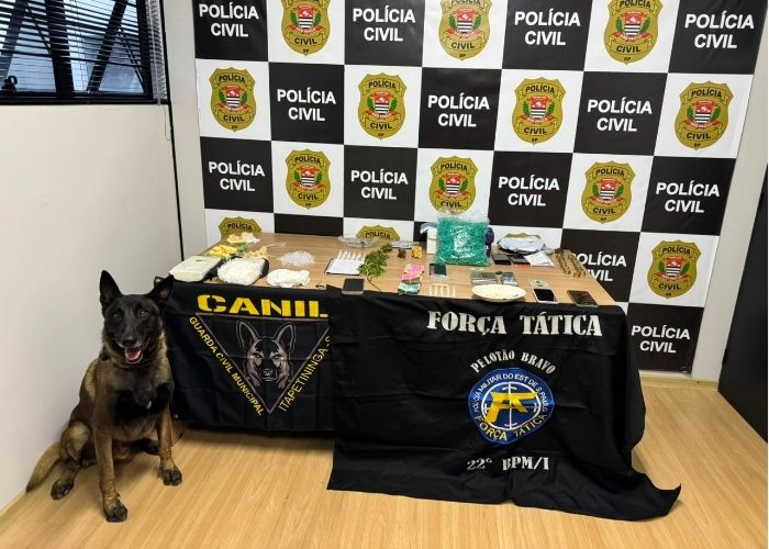 Homem é preso por tráfico de drogas em Itapetininga