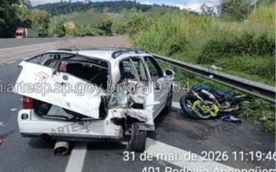 Motociclista morre após colisão em rodovia de Jundiaí