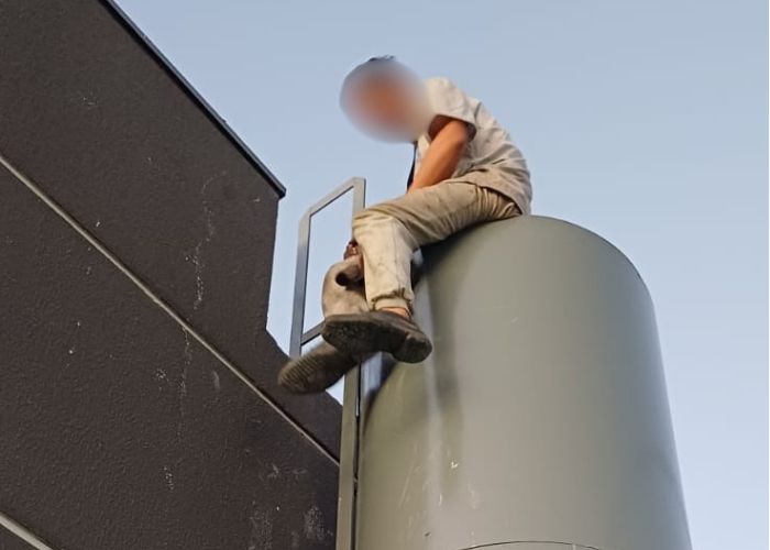 Homem é detido após furtar peças de cobre de restaurante em Sorocaba